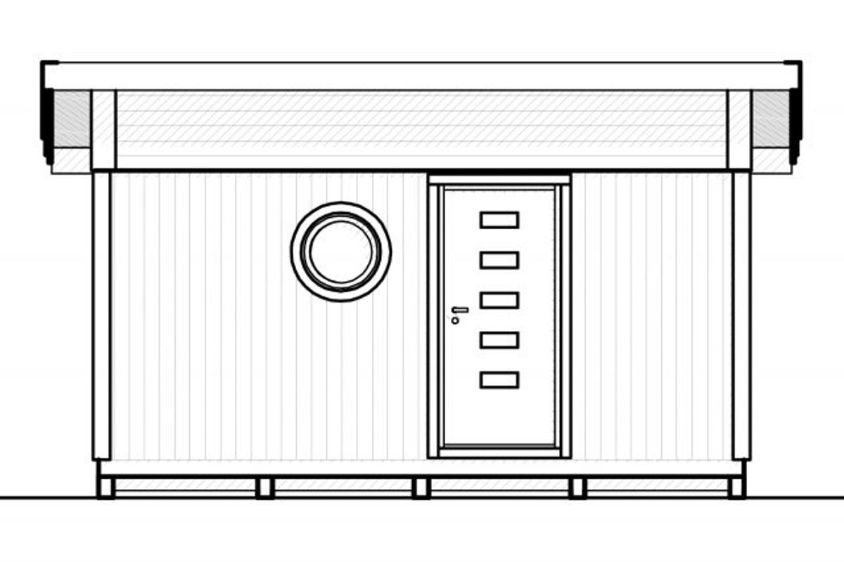 Friggebod Ester 15 funkis