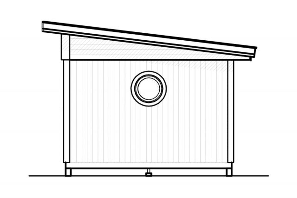 Friggebod Ester 15 funkis